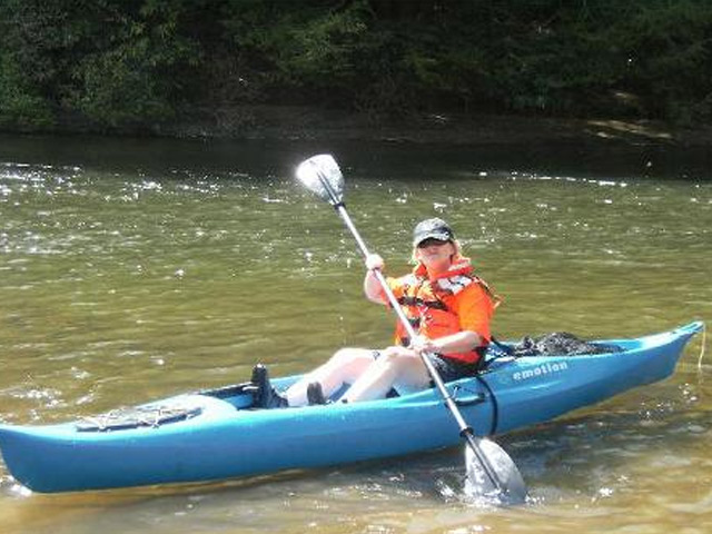 Toccoa River kayak rentals, Blue Ridge, GA